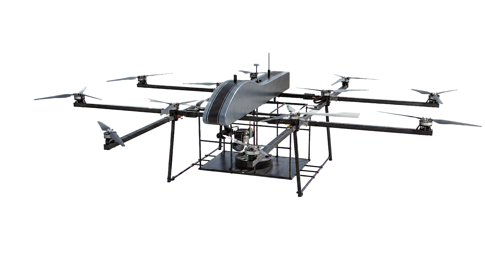Yottec MC-09 twelve-rotor high-altitude logistics multicopter